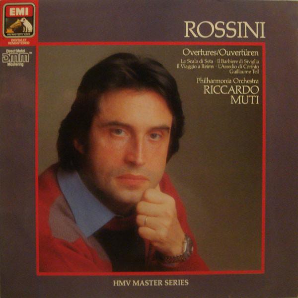 LP Record ROSSINI RICCARDO MUTI PHILHARMONI  OverturesOuverturen 2902781 HIS MASTERS V 1985 Europe Classical Used