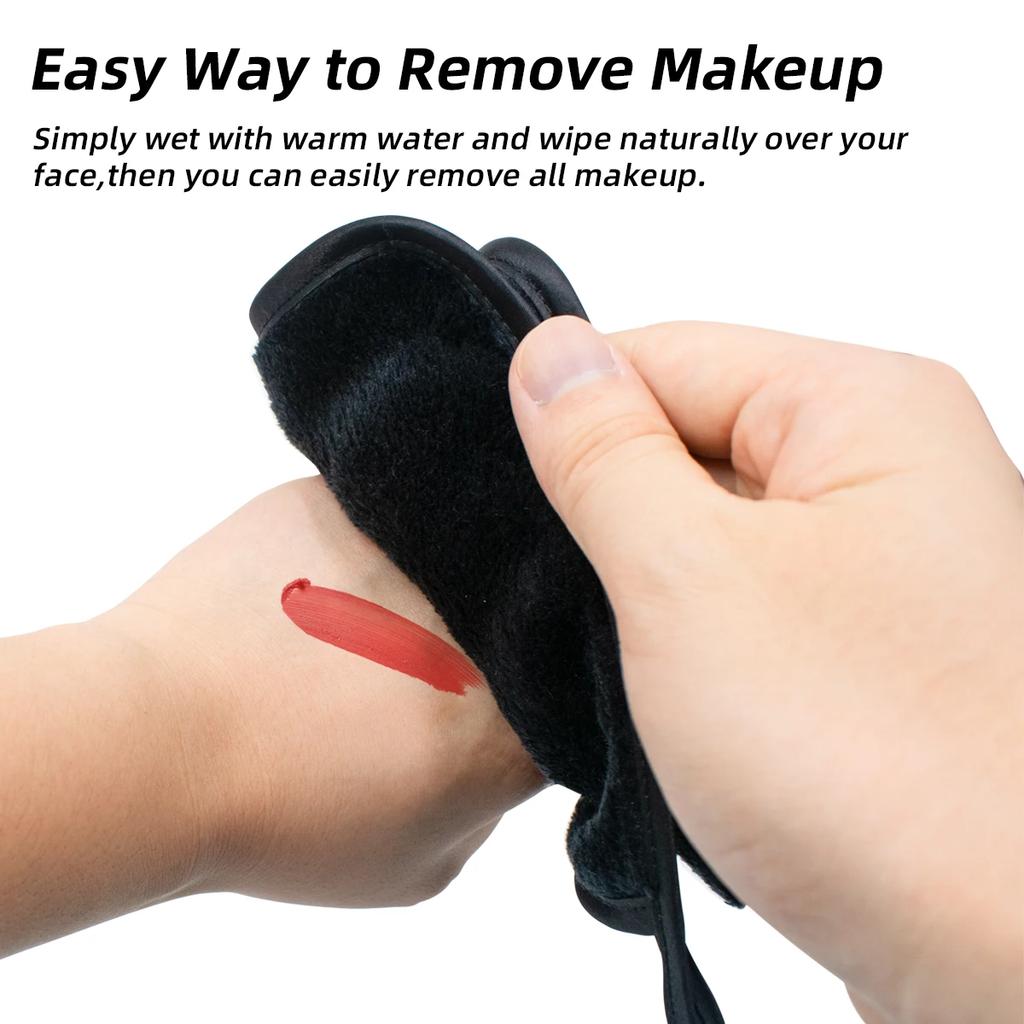 2 Stück Mikrofaser Gesichtstücher Wiederverwendbare Make-up-Entferntücher Make-up-Handtücher Gesichts-Tiefenreinigungspads Hautpflege Schönheitswerkzeuge