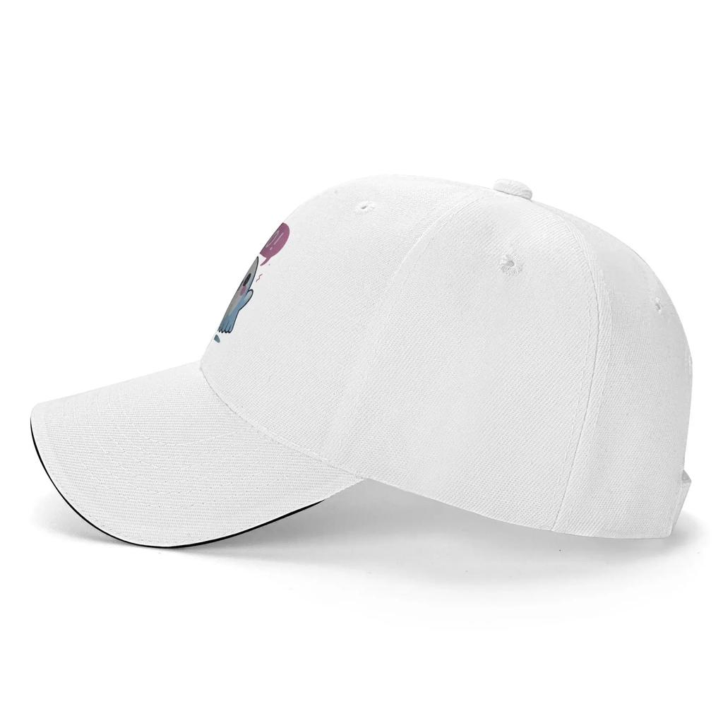 Ghost Of Disapproval Casual Baseball Cap Summer Cartoon Trucker Hat High Quality Kpop Rock Hip Hop Hats Female Male Funny Caps