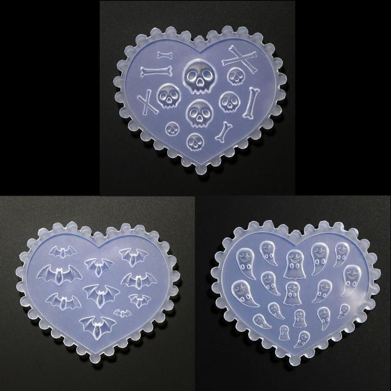 3D Nail Art Silicone Molds Nail Art Decortive Mold Nail Art Making Tool for Creative Silicone Carved Mold Template Mould