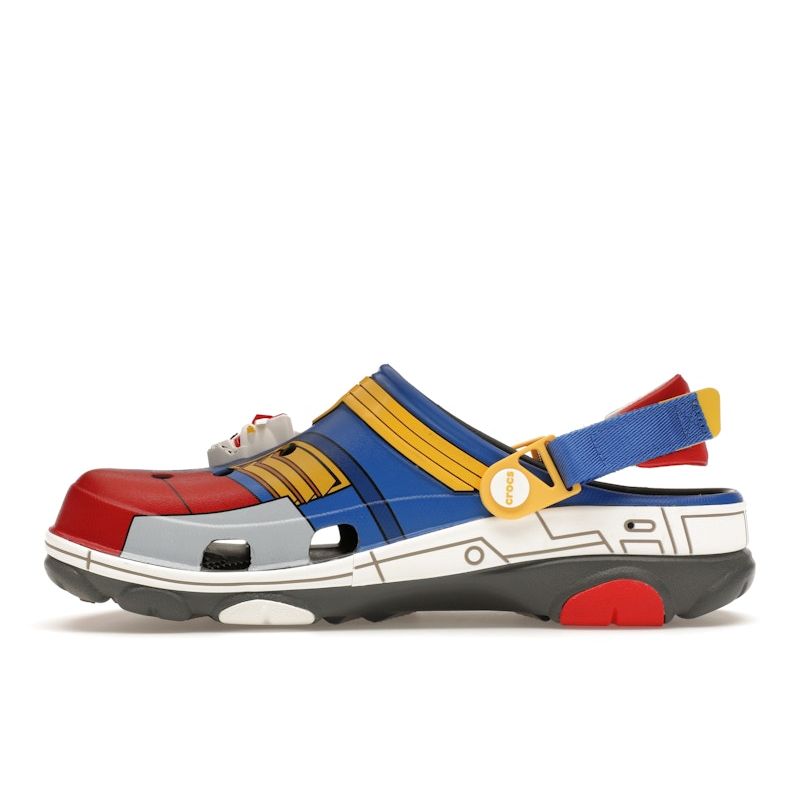 Gundam X Crocs All-Terrain Clog RX-78-2 Unisex Sneakers Blue Slate-Grey 210128-0DA