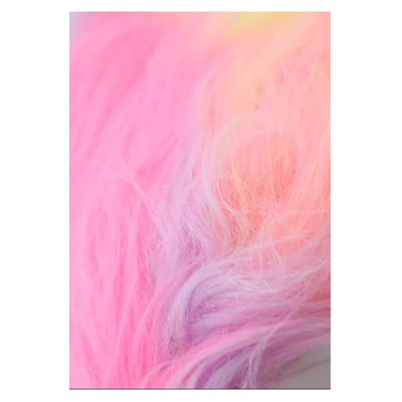 [LKHGCT] Halloween Cosplay Fox Mask, Half Face, Party Fox Mask, School Festival, Ball Costume Prop (Multicolor)