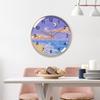 Modern Minimalist Wall Clock Nordic Landscape Ins Style Silent Wall Clock Designer Bedroom Home Decor Orologio Da Parete FYWC