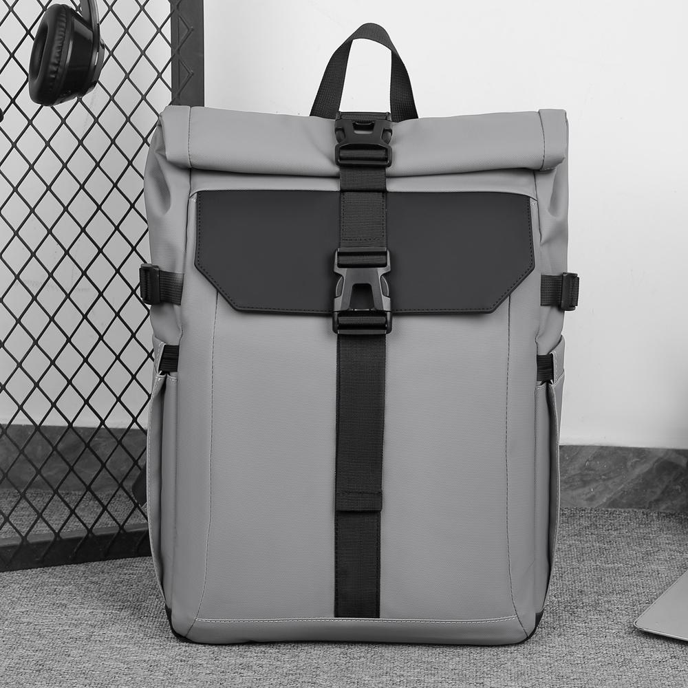 Men's Backpack Contrast Backpack Travel Bag