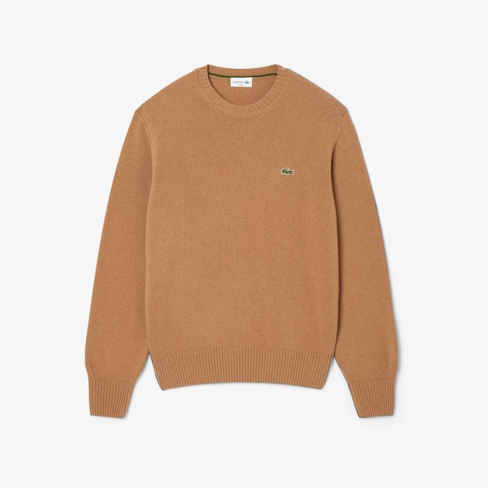 Lacoste Men's Wool Crewneck Sweater AH2916-55NTUY