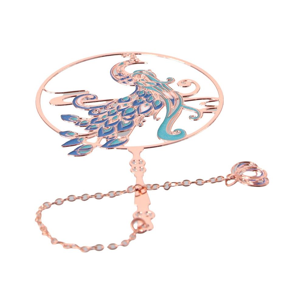 Paginator Tassel Pendant Bookmark Reading Bookmark Chinese Style Metal Bookmark Book Page Marker
