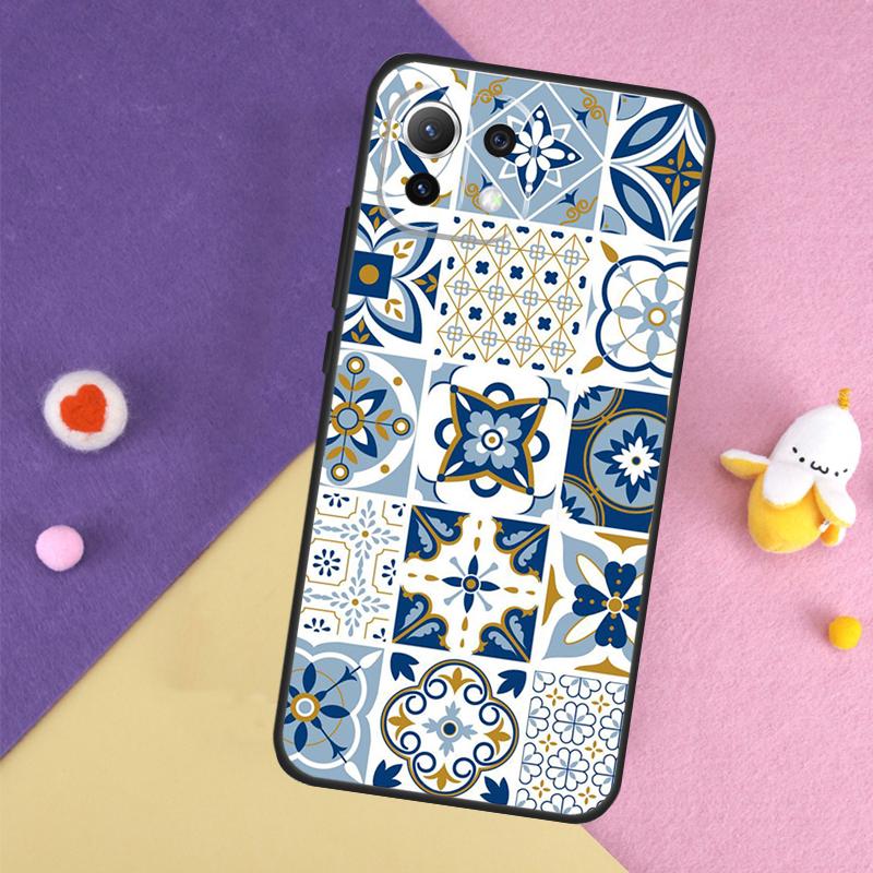 Moroccan Pattern Case For Xiaomi 15 Ultra 13 14 14T 11T 12T 13T Pro POCO X7 Pro X3 X5 X6 F5 F6 M6 Pro Cover