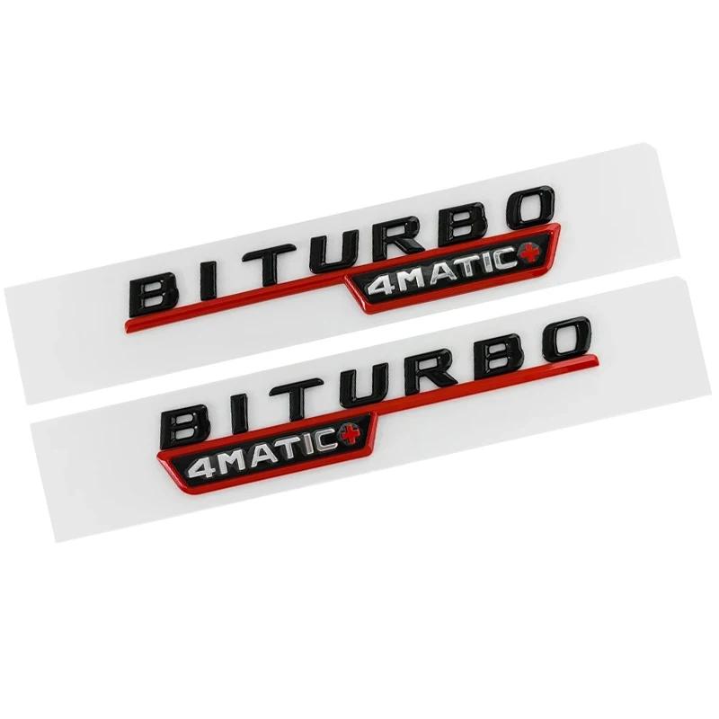 Embellishing badge of mudguard with letters of  logo for car stickers with emblem  + Plus for Mercedes Benz