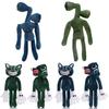 Siren Head Horror Plush Toy With Crooked Neck In Green Color