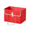 Trendy Floral Tote Gift Box - Small Size for Flower Shop Packaging Qixi Festival