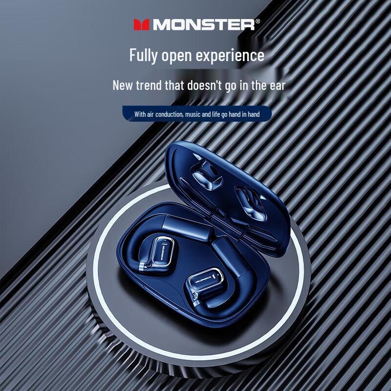 Monster XKO01 True Wireless Open-Ear Sport Earbuds