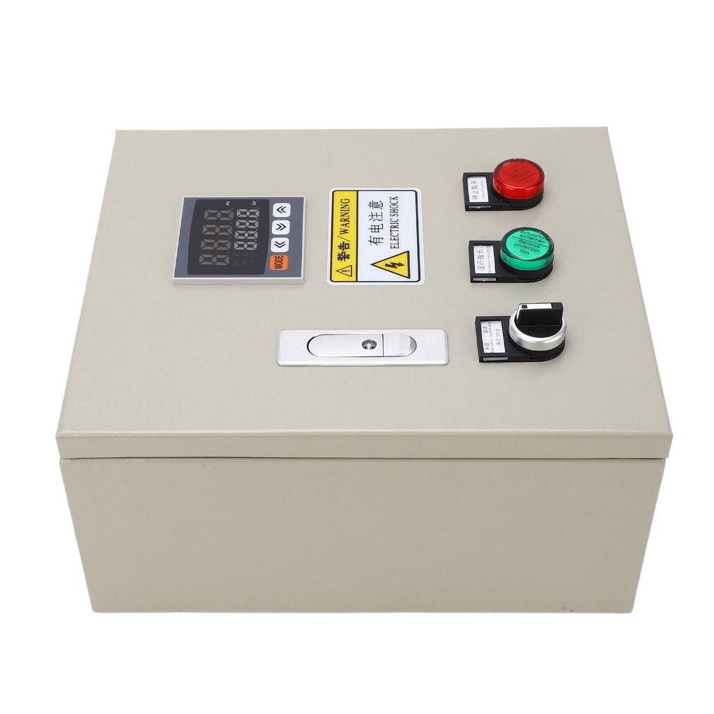 PID Temperature Controller 3 Phase 15KW Intelligent Thermostat Temp Control Box with M6 K Type 2M