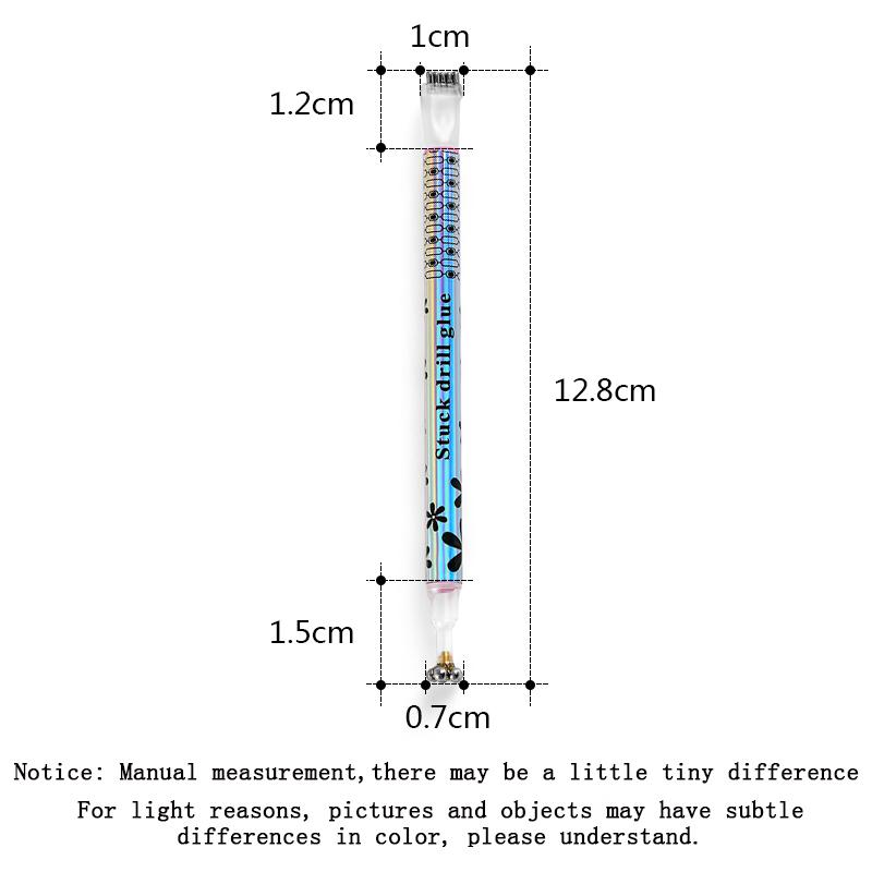 Mtssii Nail Art Flower Cat Eye Magnet Pen Strip Magical Stick DIY 3D Magnetic UV Gel Polish