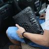 Crocodile Grain Genuine Leather 13‑Inch Briefcase New for Men 2‑in‑1 Handheld Shoulder Envelope Messenger Bag Versatile Business‑Commute Gift Purse