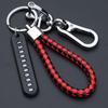 Anti-lost Pendant High Quality Car Keychain Gifts Phone Number Plate Accessorie KeyRing DIY Digital  Unique