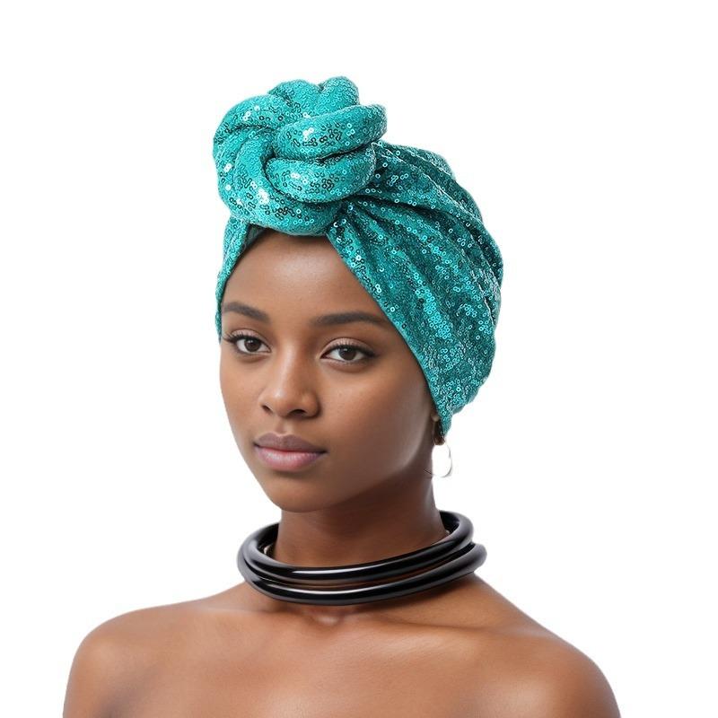 New Sequin Embroidered Handmade Bud Turban Muslim Turban Hat Indian Hat