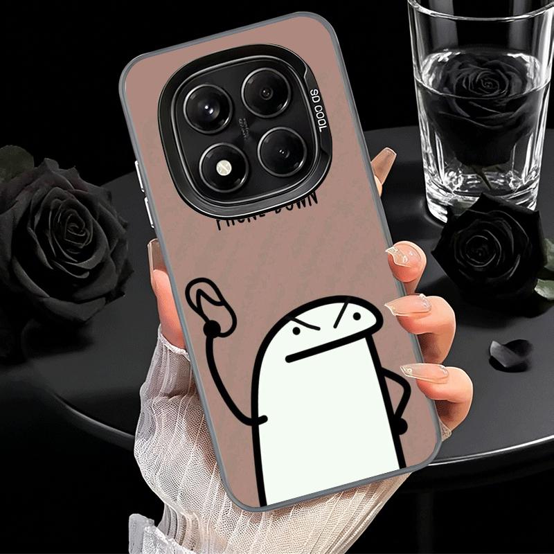 Funny Dont Touch My CallPhone Shockproof Phone Case for Xiaomi Redmi Note 15 14 13 12 Pro Plus 11 11S 11T 5G Cover Anti Fall Fun