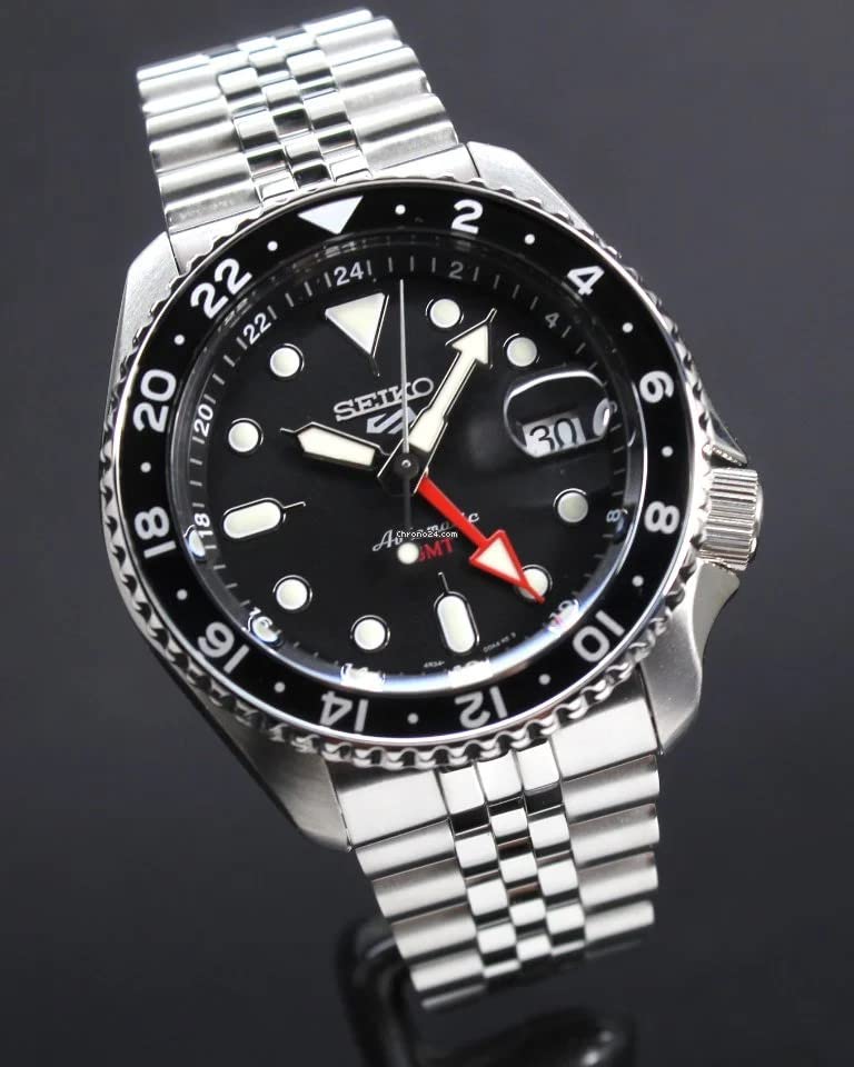 Seiko SEIKO5 Sports Mechanical SSK001K1 Product GMT Movement Black Automatic Manual Winding SKX Sports Style (Domestic Number SBSC001) [Item]
