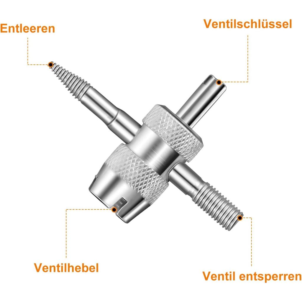 64 kusů Nástroj na opravu ventilových vložek, 3 kusy Odstraňovač ventilků pneumatik pro auto a kolo, 1 kus 4cestný Nástroj na ventilové vložky, 20 kusů Krytky ventilků pneumatik, 40 kusů Ventilových vložek