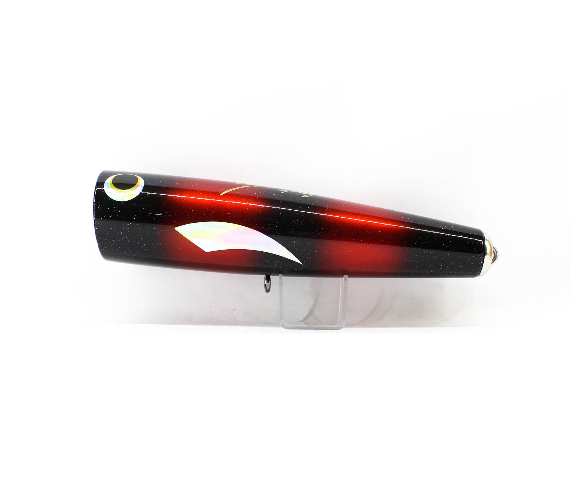 

Craft Bait GT-2 Popper Floating Lure 150 grams Black Red (0803)