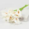 5/10Pcs Real Touch Calla Lily Artificial Flowers White Wedding Bouquet Bridal Shower Party Home Flower Decoration Fake Flower