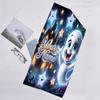 1pc Casper Beach Towel with Custom Name, Beach and Seaside Swimming Pool Equipment, Fashion Pattern, Rectangular, Travel Essential