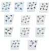 Butterfly Nail Art Rhinestones Flat Back Shine Nail Crystals Gems Nail Diamonds