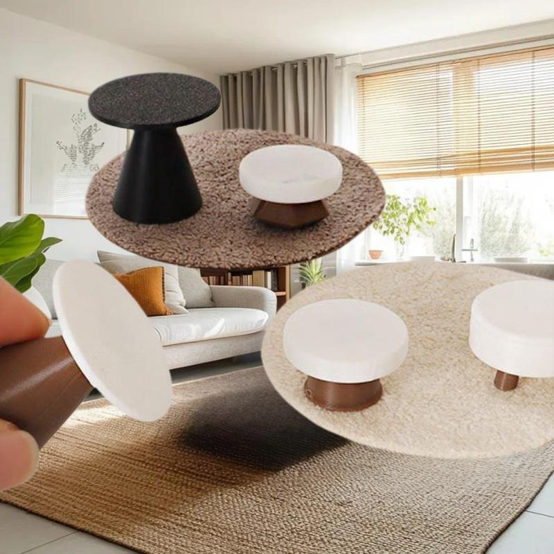 [J] New 4Pcs Dollhouse Simulation Table Model Ornament Handmade DIY Stool Scene Home Decoration Mini Toys Doll House Accessories