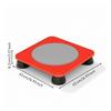 Square Trampolines Rebounder Quiet Jumping Toy for Kids, Young Children,