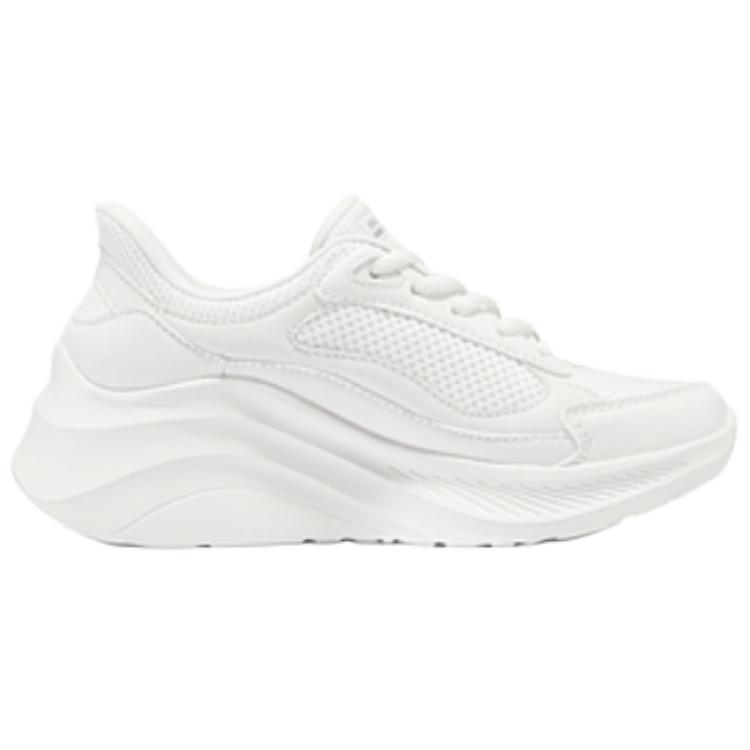 Skechers Bobs Sport Comfortable Fashion Casual Shoes Women Sneakers White 117526-WHT
