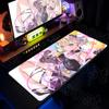 Kawaii Girl Kurumi Noah Mouse Pad Hololive Large Non-slip Computer Keyboard Mats PC Gaming Accessories XXL Office Cabinet Carpet