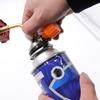 Gas Tank Inflation Valve Butane Gas Refillable Adapter Outdoor Camping Cylinder Tank Inflate Kit