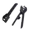 Versatile and Bottle and Stainless Mini Ideal for Outdoor and Leisure 8-in-1 Key-Shaped Multi-Tool, Convenient, Keychain, Ultra-Small, Opener, Ruler,