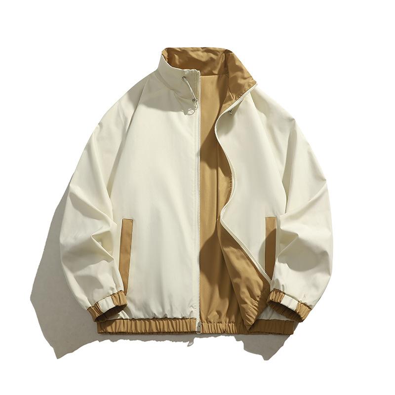 Men's Jacket Lovers Sports Outdoor Jacket Men and Women Wear the Same Double-sided Loose Casual Coat