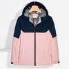 Outdoor Quilted Jacket Women's Single Layer Jacket Outdoor Loose Waterproof Travel Coat Jacket Windbreaker