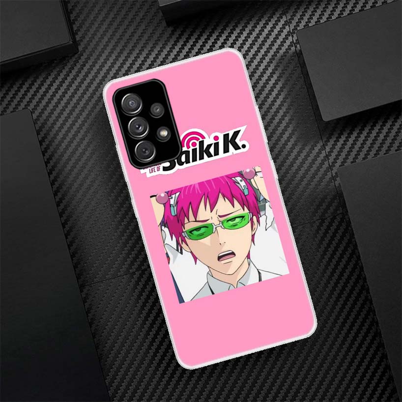 

The Disastrous Life of Saiki K Kusuo Phone Case For Samsung Galaxy A55 A54 A52 A53 A15 A14 A12 A13 A25 A24 A22 A23 A35 A34 A32 A Samsung A54