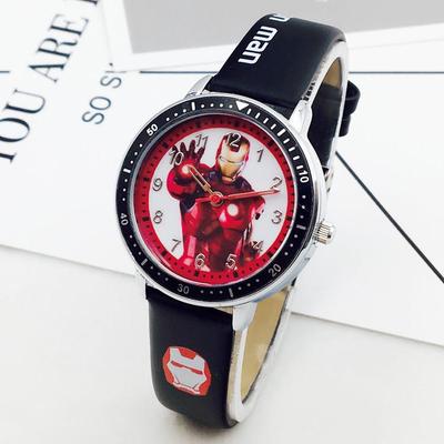 Hot-Selling Waterproof Cartoon Quartz Watch for Boys - Ideal for Primary and Middle School Students