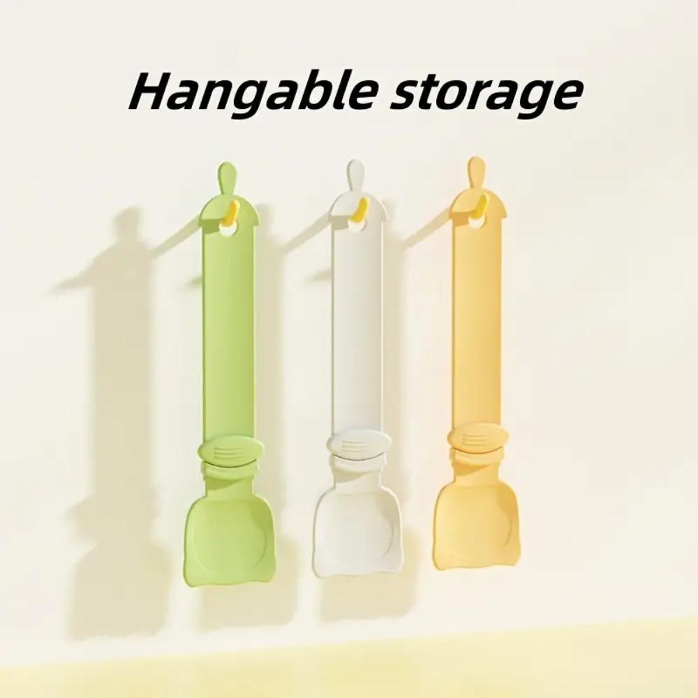 Convenient Cat Strip Squeeze Spoon Multifunctional Cat Snack Spoon Cat Strip Feeder  Food Storage