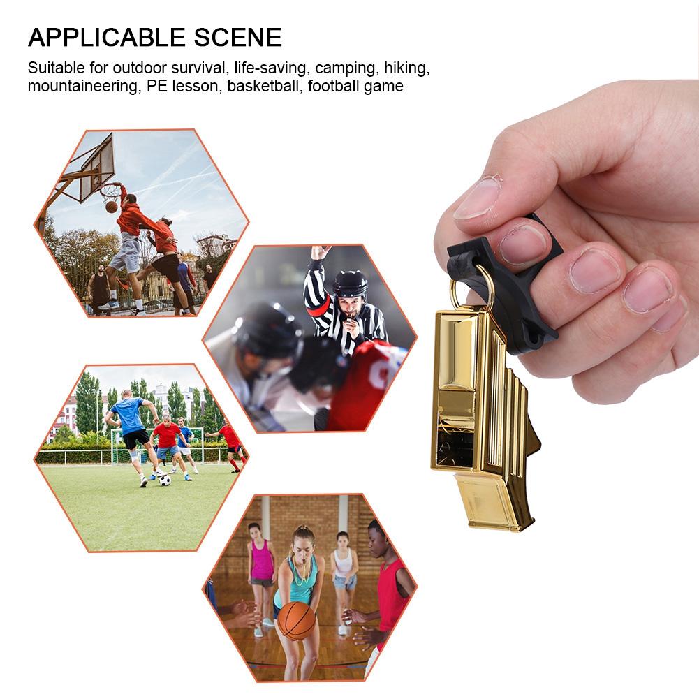 ABS Environmental High Pitch Football Basketball Sports Referee Whistle Outdoor Survival Tool Supply