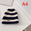 Knit Beanie Hat Women Men Elastic Winter Warm Brimless Hat Outdoor Coldproof Skullcap Bonnet