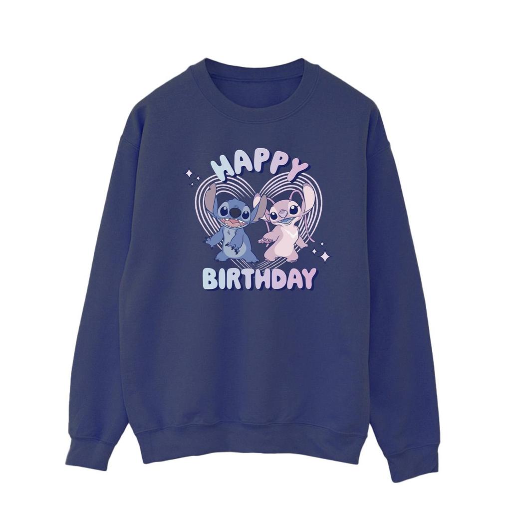 Lilo & Stitch Mens Happy Birthday Sweatshirt
