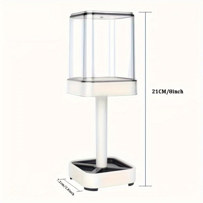 

Toothbrush Storage Rack with Mouthwash Cup, A Must-have in The Bathroom, Dustproof Wash Cup, Toothpaste and Toothbrush Shelf чистий