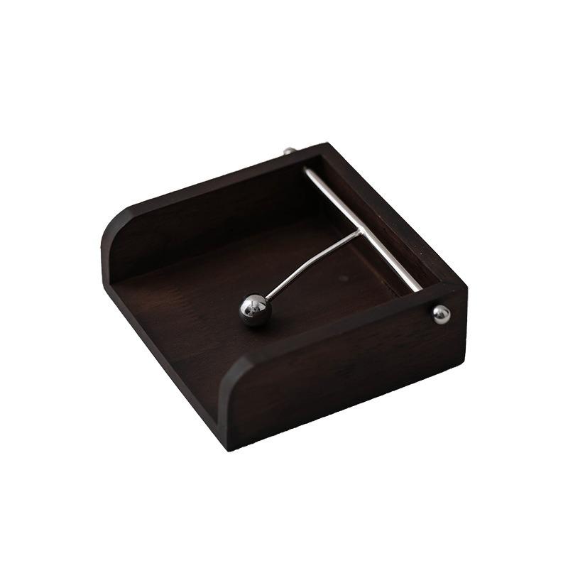 

Креативный держатель для салфеток для стола в ресторане, домашний декор, гостиная, журнальный столик в отеле, деревянный диспенсер для салфеток ручной работы хаки