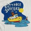 Vintage 90er 1993 Butthole Surfers Frank Kozik SS Fun Gr. L Weißes T-Shirt NA RDAUCK