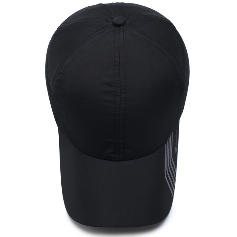 Summer Mesh Baseball Caps For Men Outdoor Sports Quick Drying Sunhat Unisex Solid Cycling Hats Women Print Sunscreen Cap New