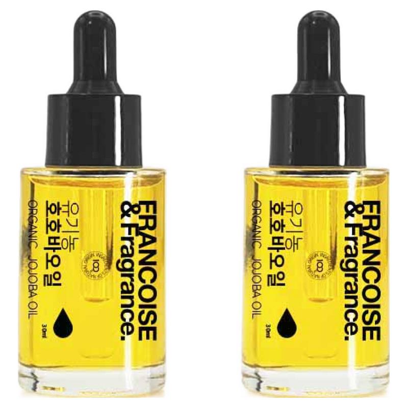 Françoise Organic Jojoba Oil Gold, 30ml, 2 pcs