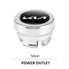 RYQB9 Car Cigarette Lighter Dust Cover Dustproof Cap Plug for Kia Ceed Picanto Rio Sportage Cerato Soul Accesspries