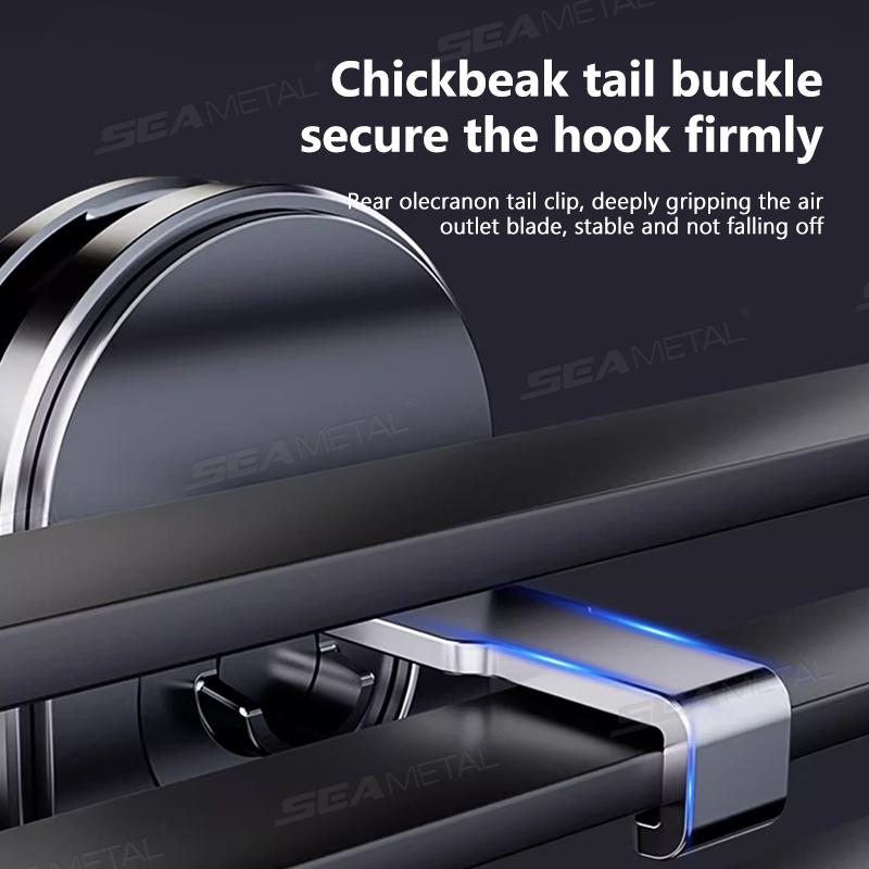 Магнитный автомобильный держатель для телефона на вентиляционную решетку — фото 10