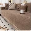 Chenille Sofaovertræk i Japansk Stil Skridsikkert Kradsesikkert Måtte til Stue Soveværelse