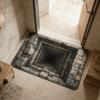 3D Flat Optical Illusion Doormat Non-slip Bedroom Door Rug Creativity Bathroom Carpet  Home Decor